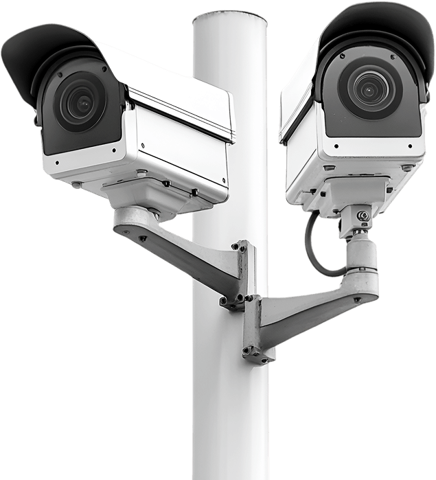 Cámaras de seguridad profesional instaladas por Romero Sistemas en Santa Cruz